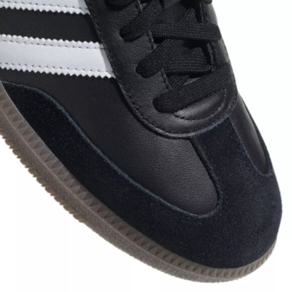 Adidas Women's Samba OG Core Black/Cloud White/Gum - Picture 3 of 6